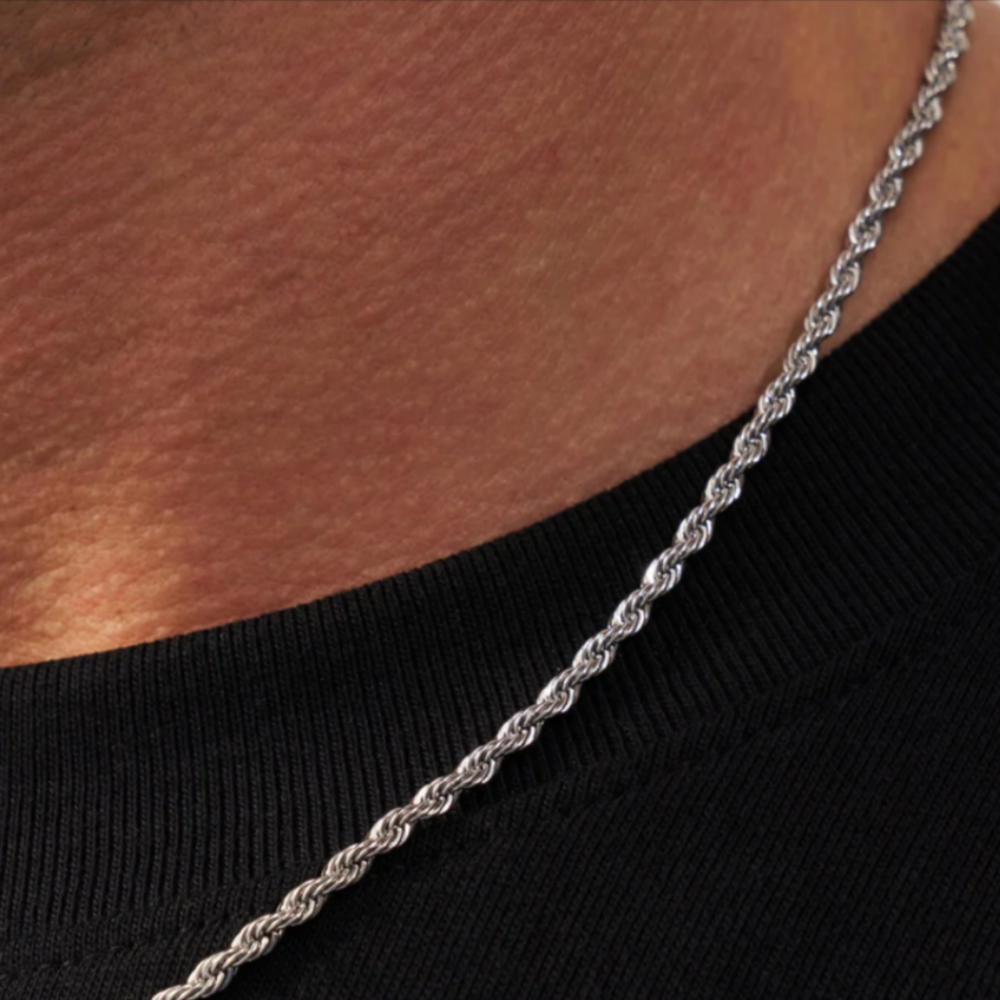 Rope Chain Silver (3mm)