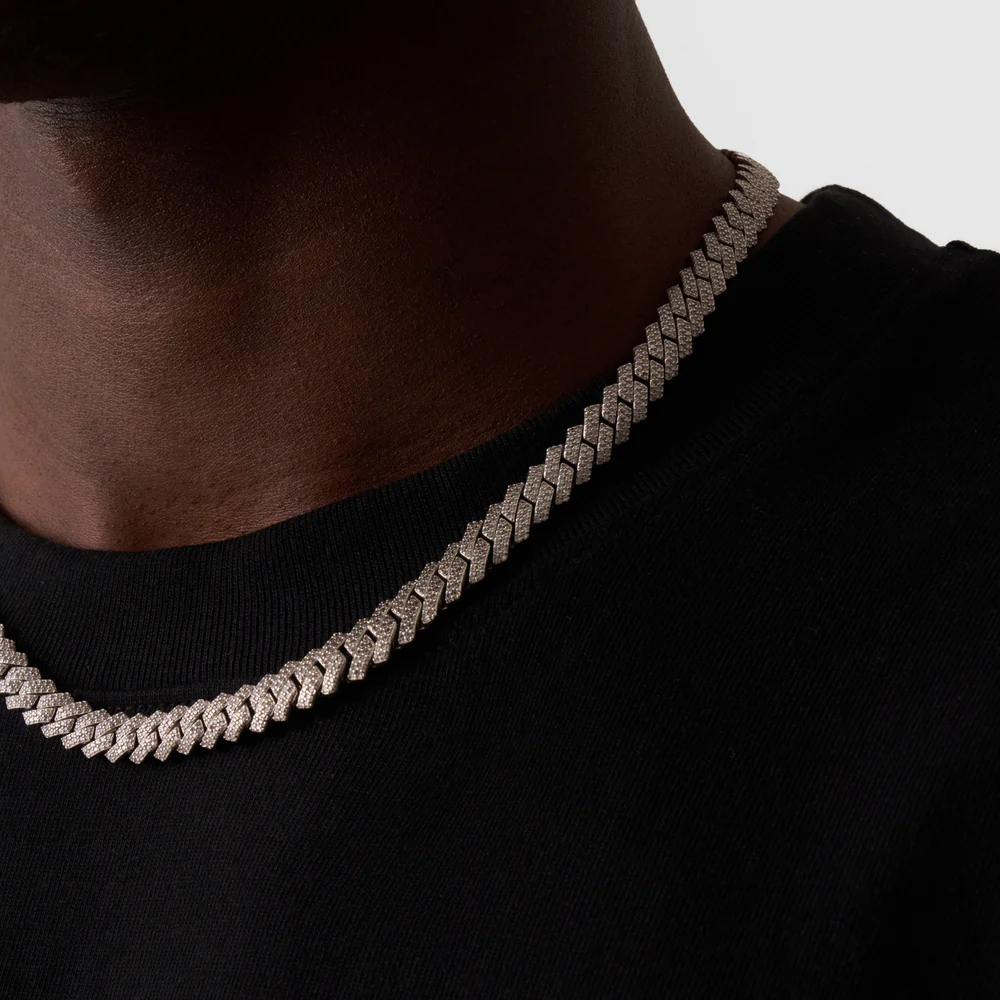 Iced Cuban Chain Silver (8mm)