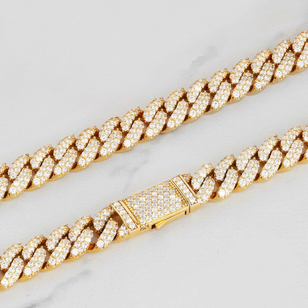 Iced Cuban Chain Gold (10mm)