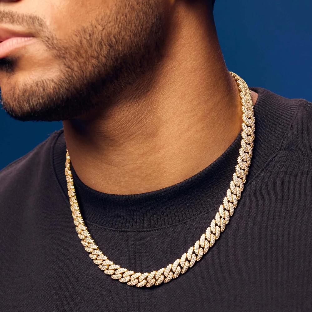 Iced Cuban Chain Gold (10mm)