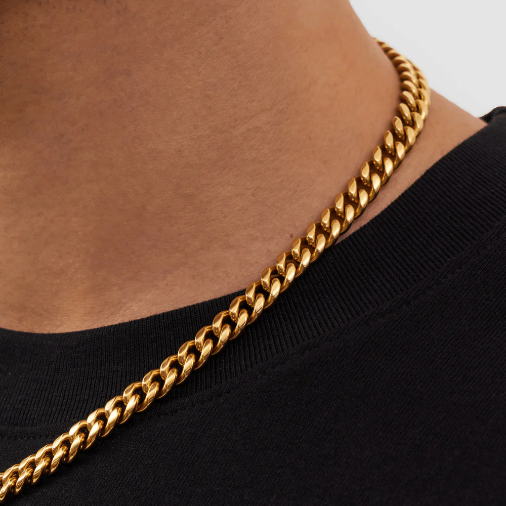 Cuban Link Chain Gold (4mm)