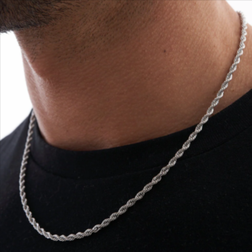 Rope Chain Silver (3mm)