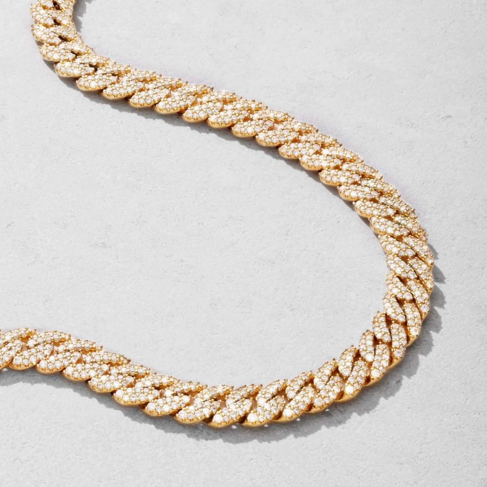 Iced Cuban Chain Gold (10mm)