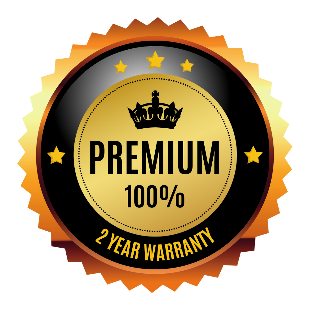 2-Year Warranty | FREE Replacement