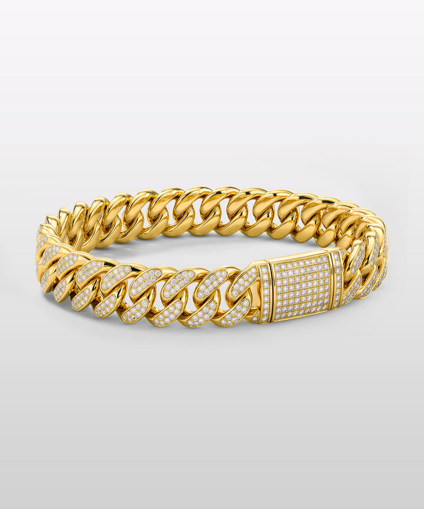 Iced Cuban Bracelet (12mm)