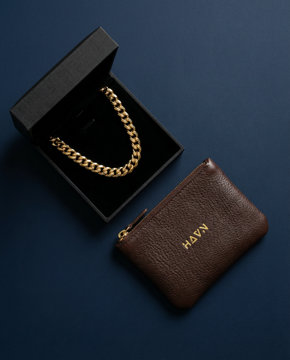 Gold 12mm Cuban Chain