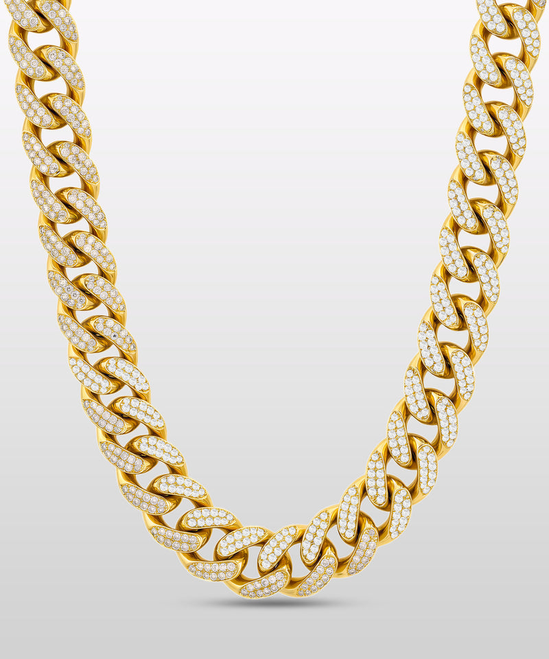 Iced Cuban Gold (12mm)