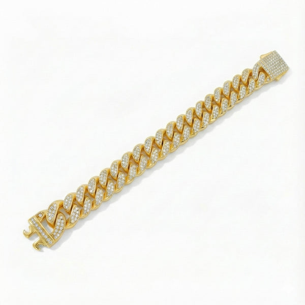 Iced Cuban Bracelet (12mm)