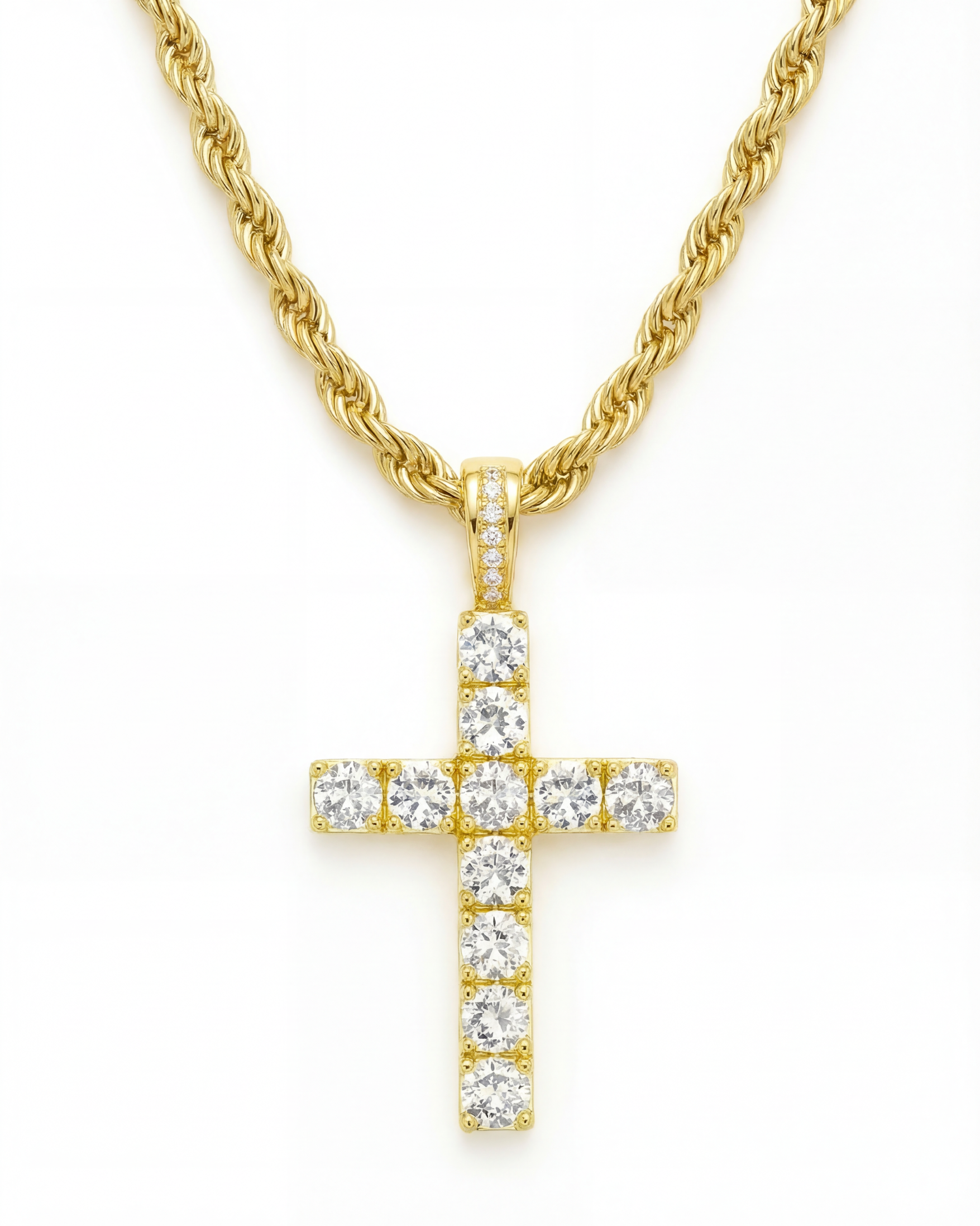 Gold Cross Pendant