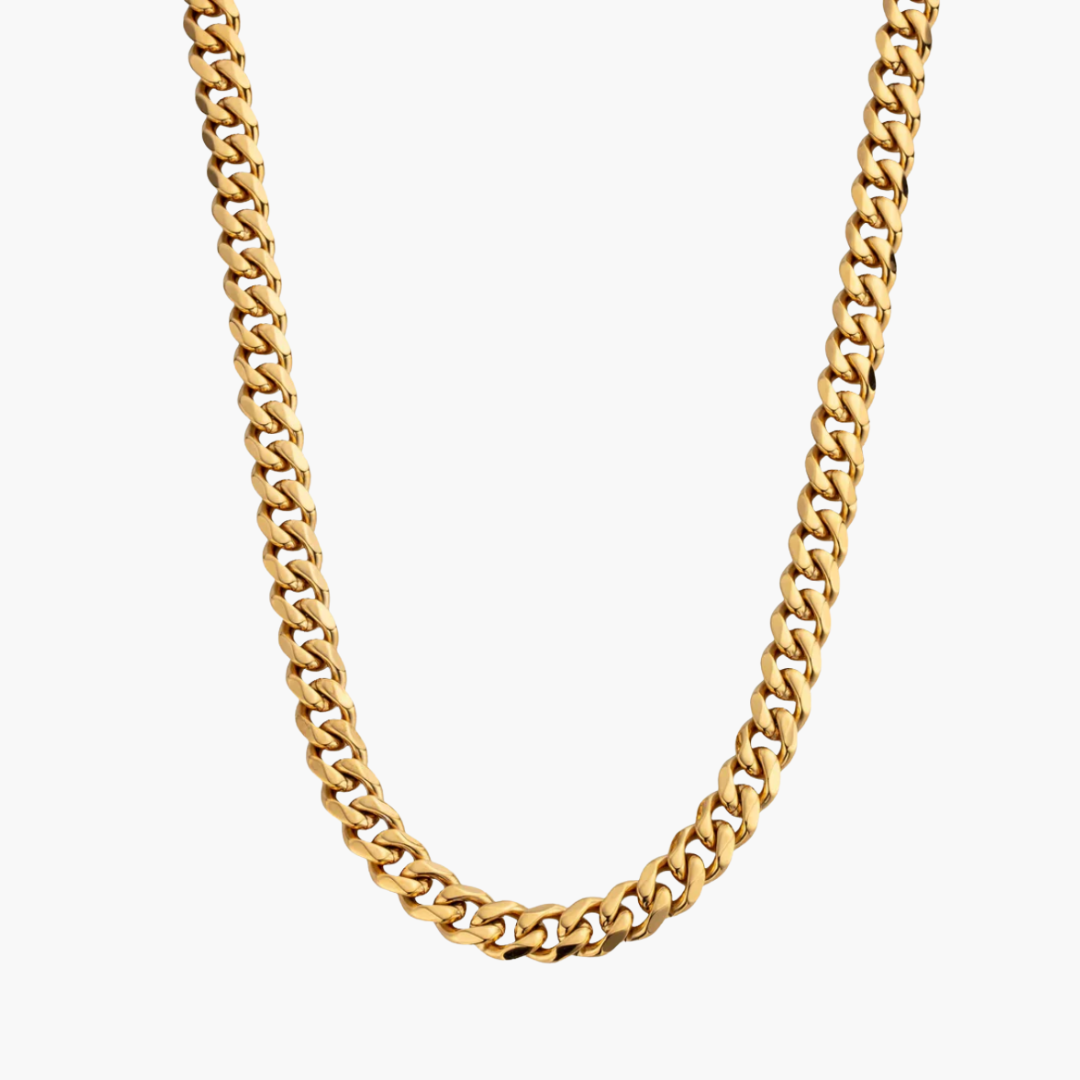 Cuban Link Chain Gold (12mm)