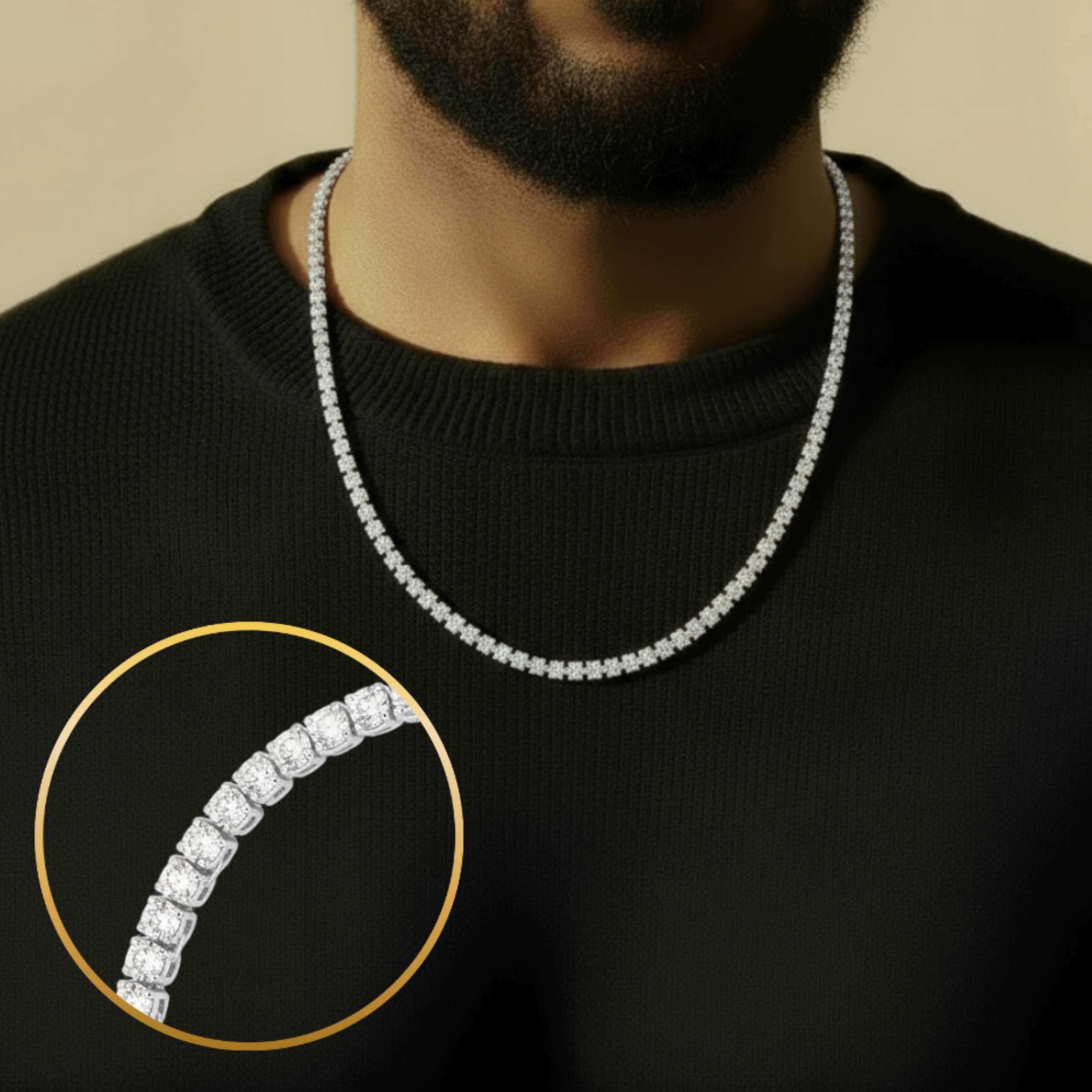 Tennis Silver (3mm)