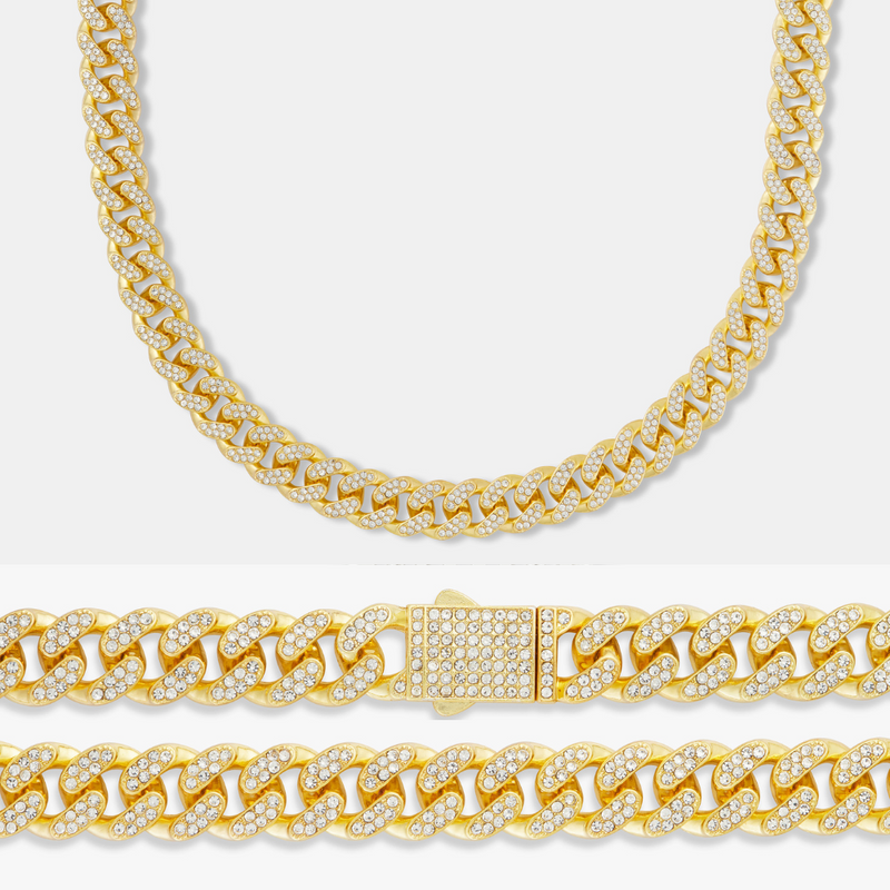 Iced Cuban Gold (12mm)