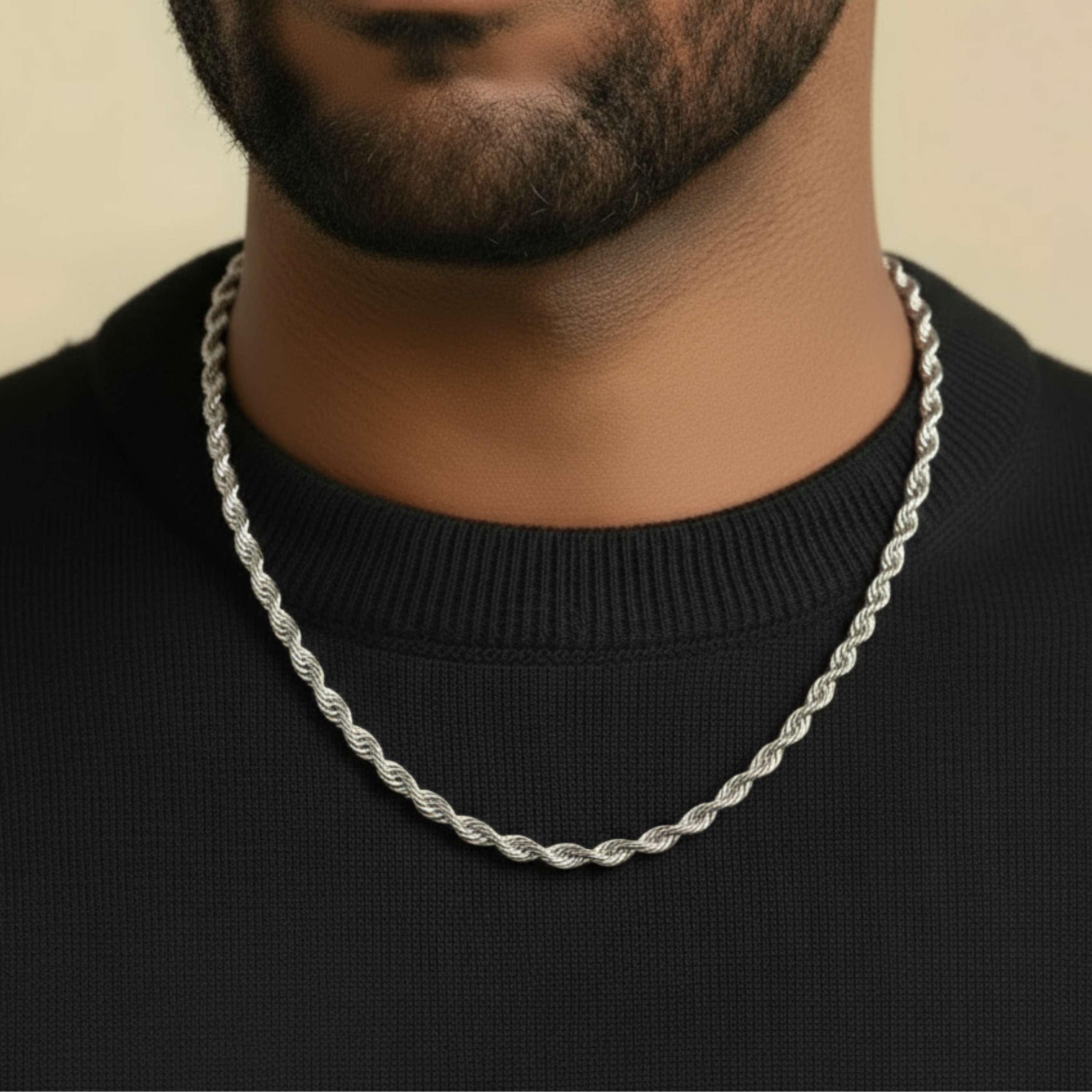 Rope Silver(4mm)